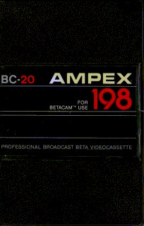 Ampex Betacam 20 min