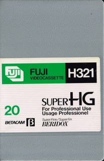 Fuji Betacam 20 min
